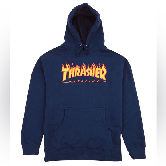Men’s Thrasher Flame Hoodie size S - Picture 1 of 9